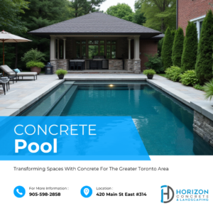 concrete pool