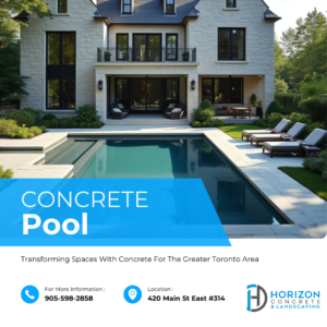 concrete pool