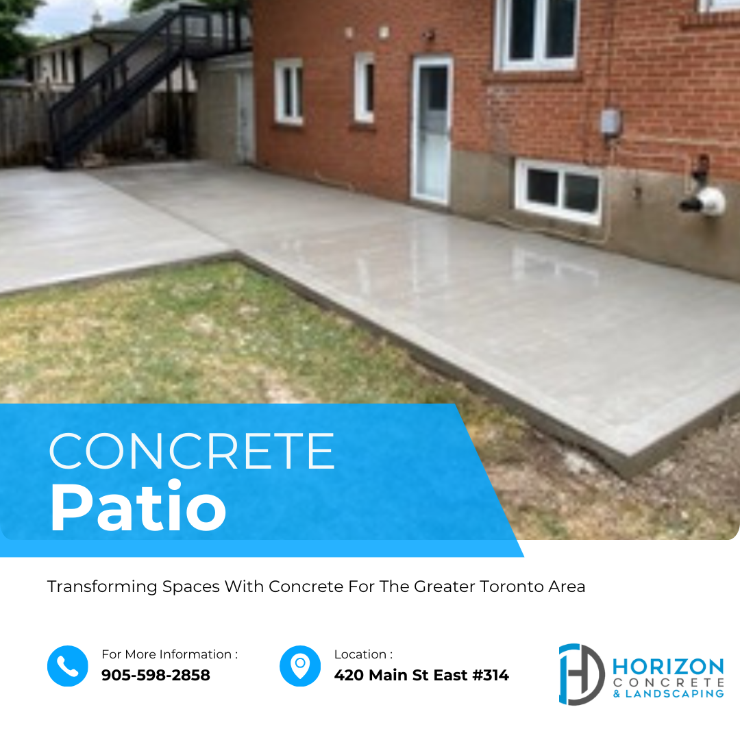 Concrete Patio